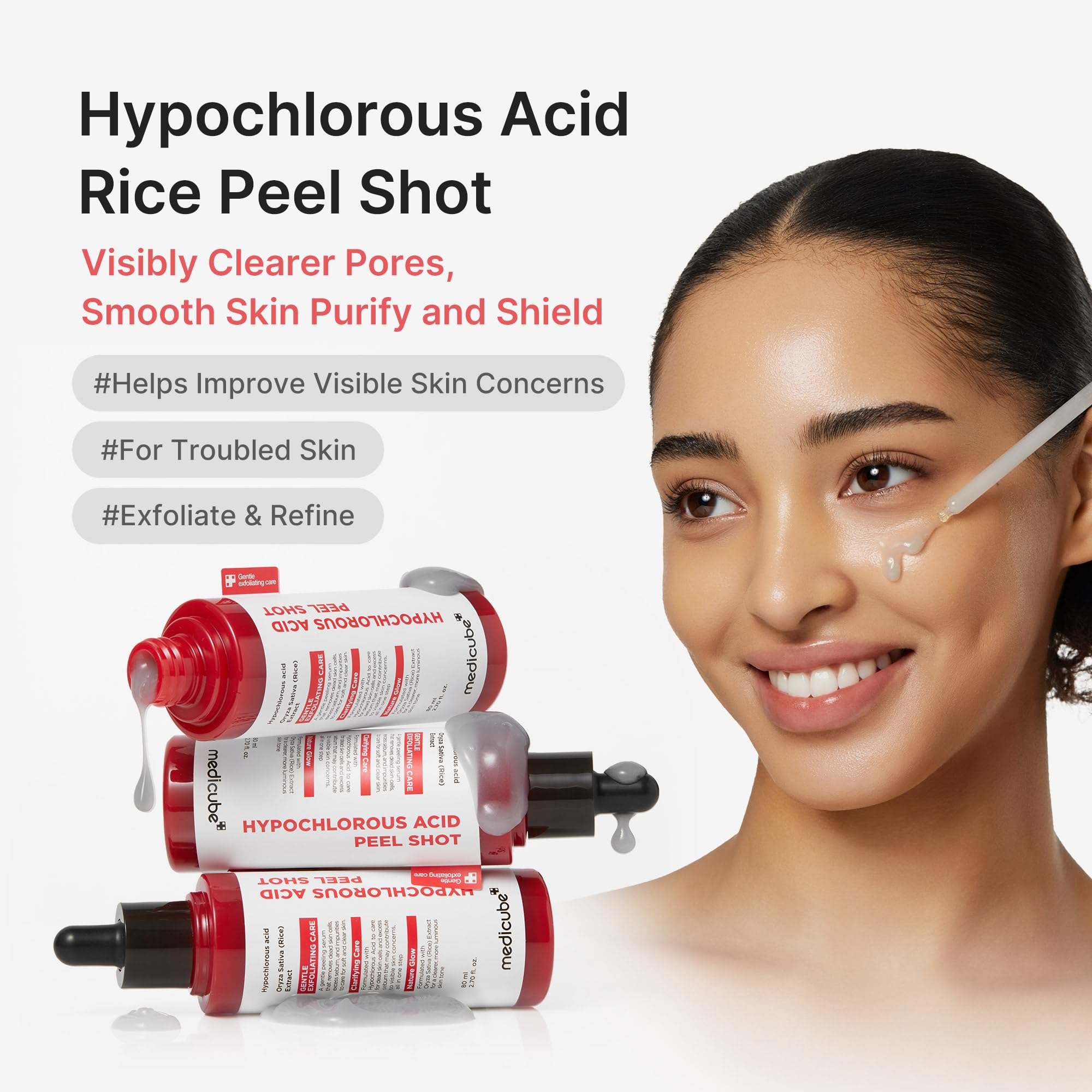 medicube-hypochlorous-peel-shot-serum-poren-hypochlors-ure image 2