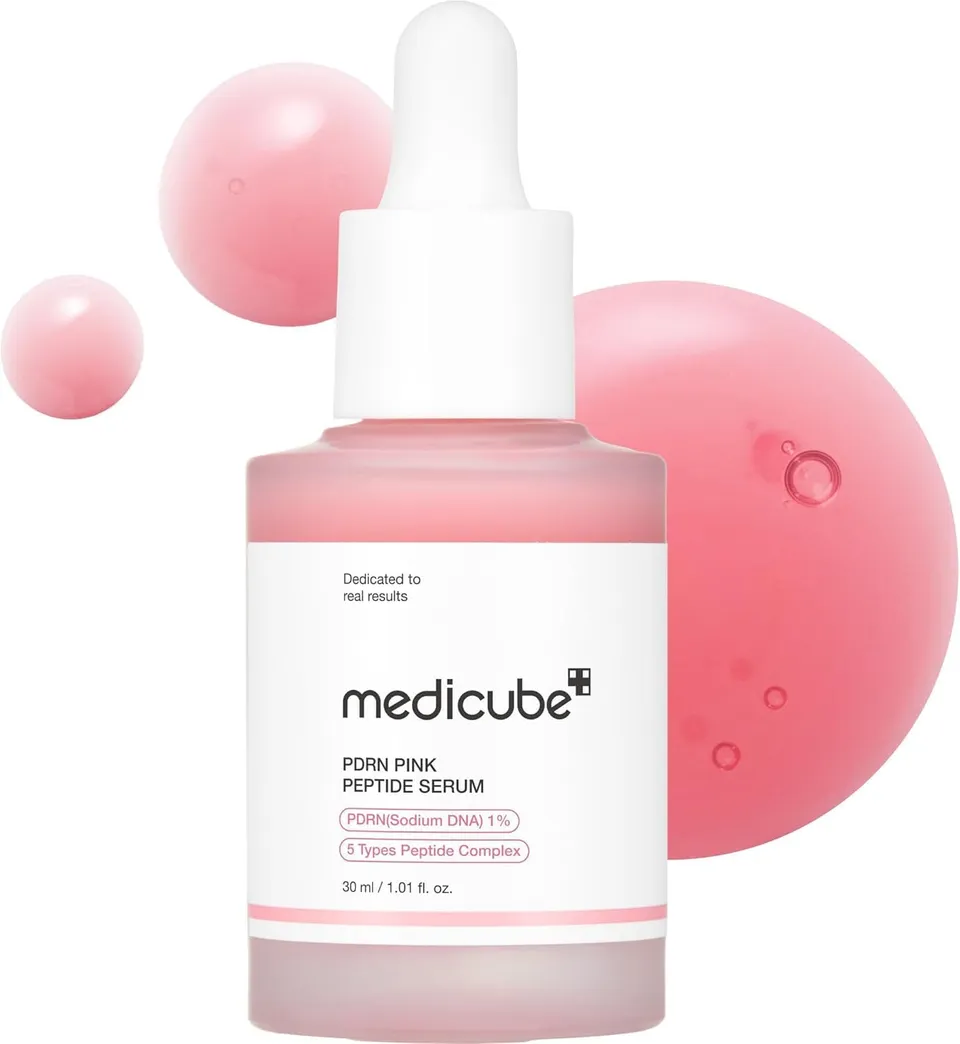 medicube-pink-pdrn-peptid-serum-lachs-dna-30ml-sensible-haut image 1