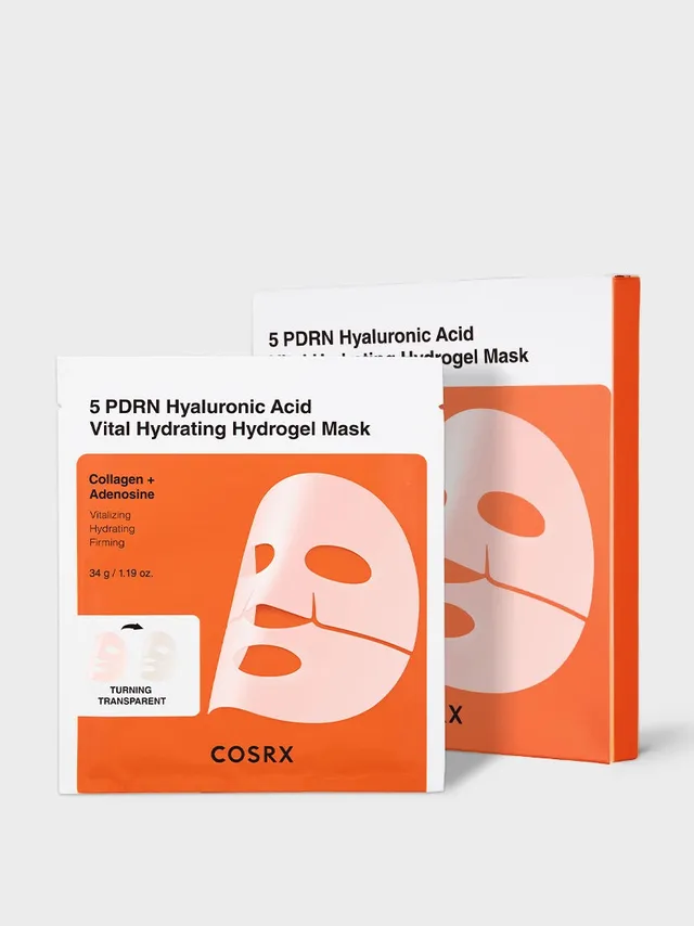 cosrx-5-pdrn-hyaluron-hydrogel-maske-1-st-ck-feucht image 1