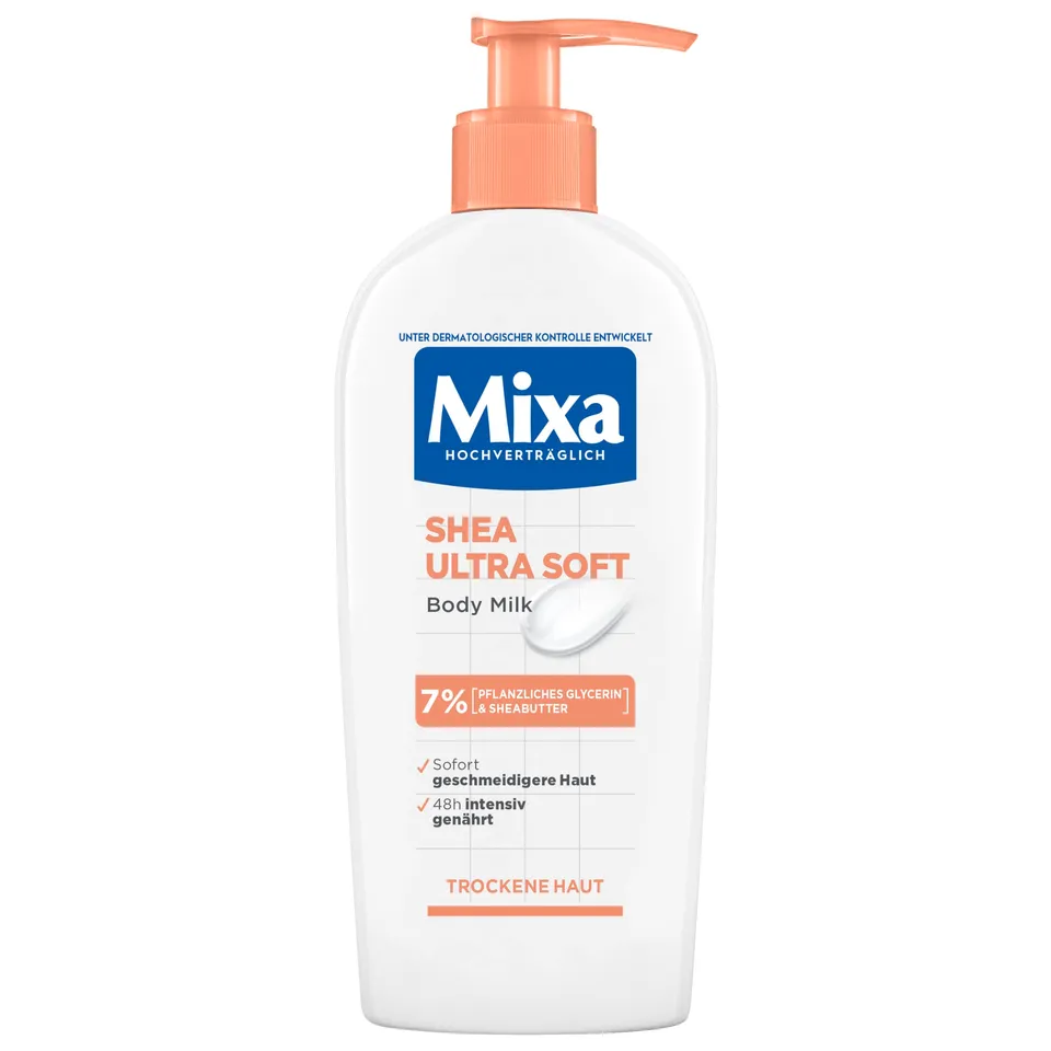 mixa-corps-shea-body-milk-250ml-sheabutter-48h-trockene-haut image 1