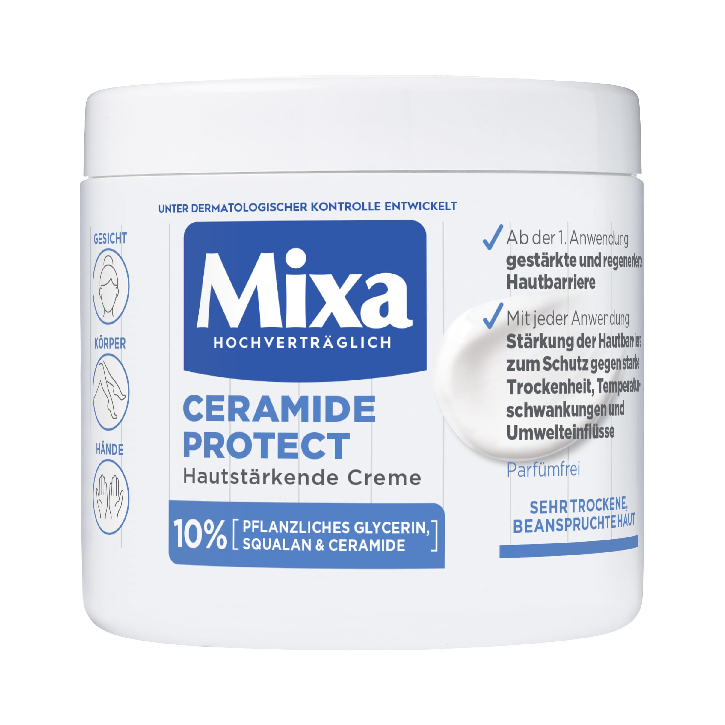 mixa-ceramide-protect-creme-400-ml-f-r-sehr-trockene-haut image 1