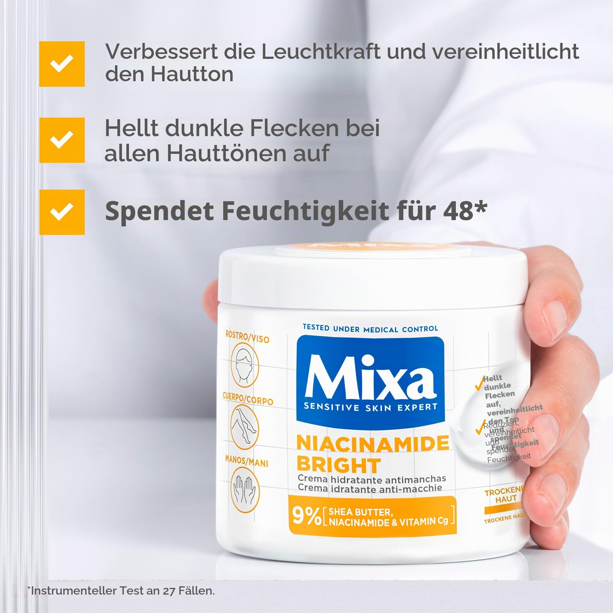 mixa-niacinamide-bright-creme-400-ml-gegen-flecken image 2