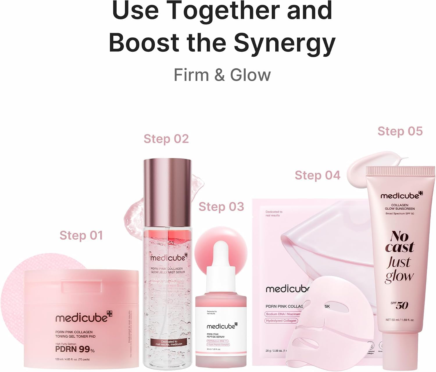 medicube-pink-pdrn-jelly-gel-maske-pdrn-kollagen image 7