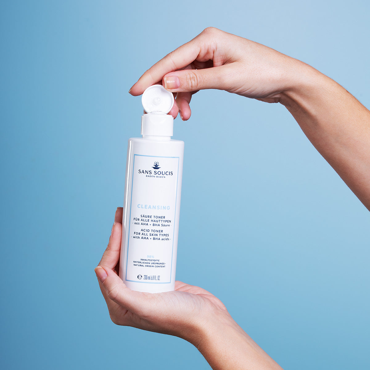sans-soucis-cleansing-s-ure-toner-aha-bha-200-ml-poren image 2