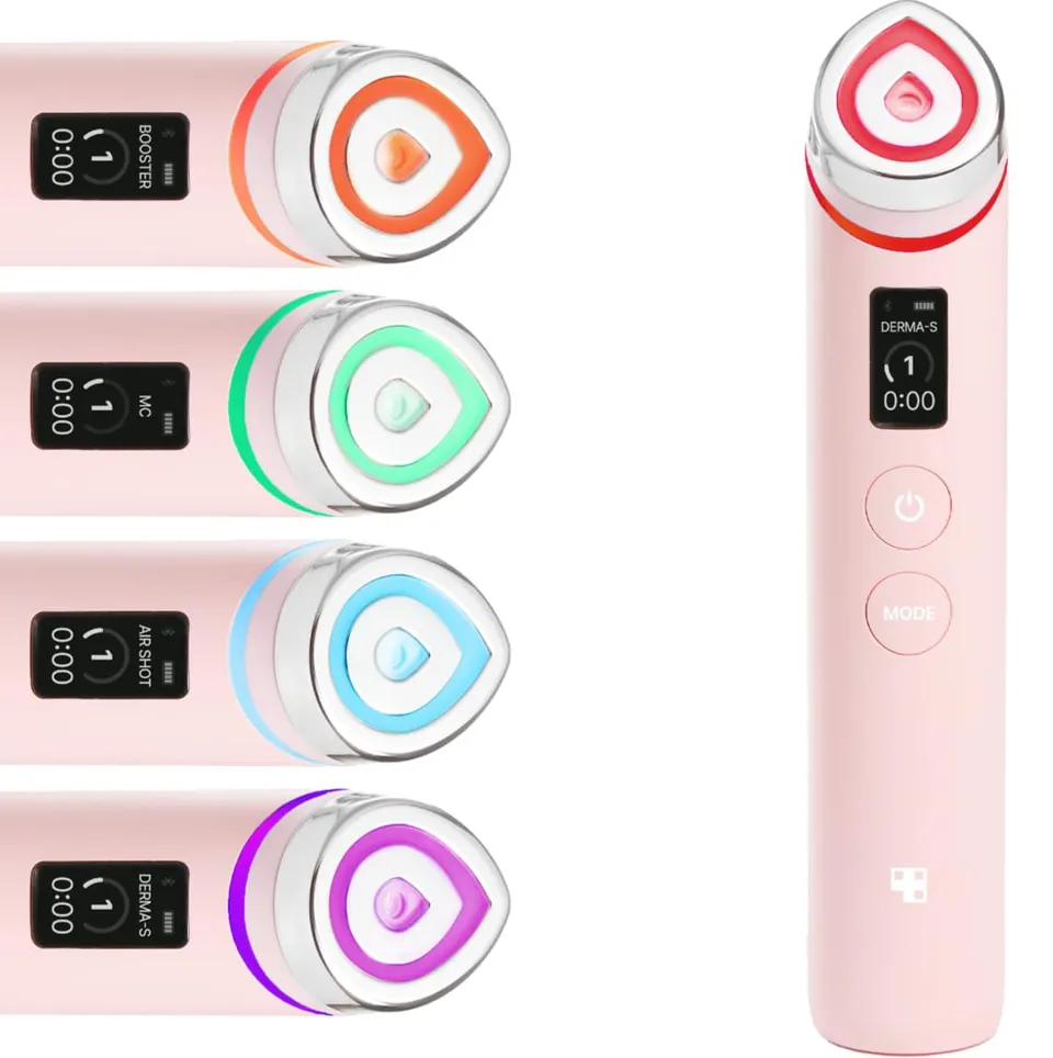 medicube-age-r-booster-pro-6-in-1-glass-glow-gesichtsmassageger-t-pink image 1