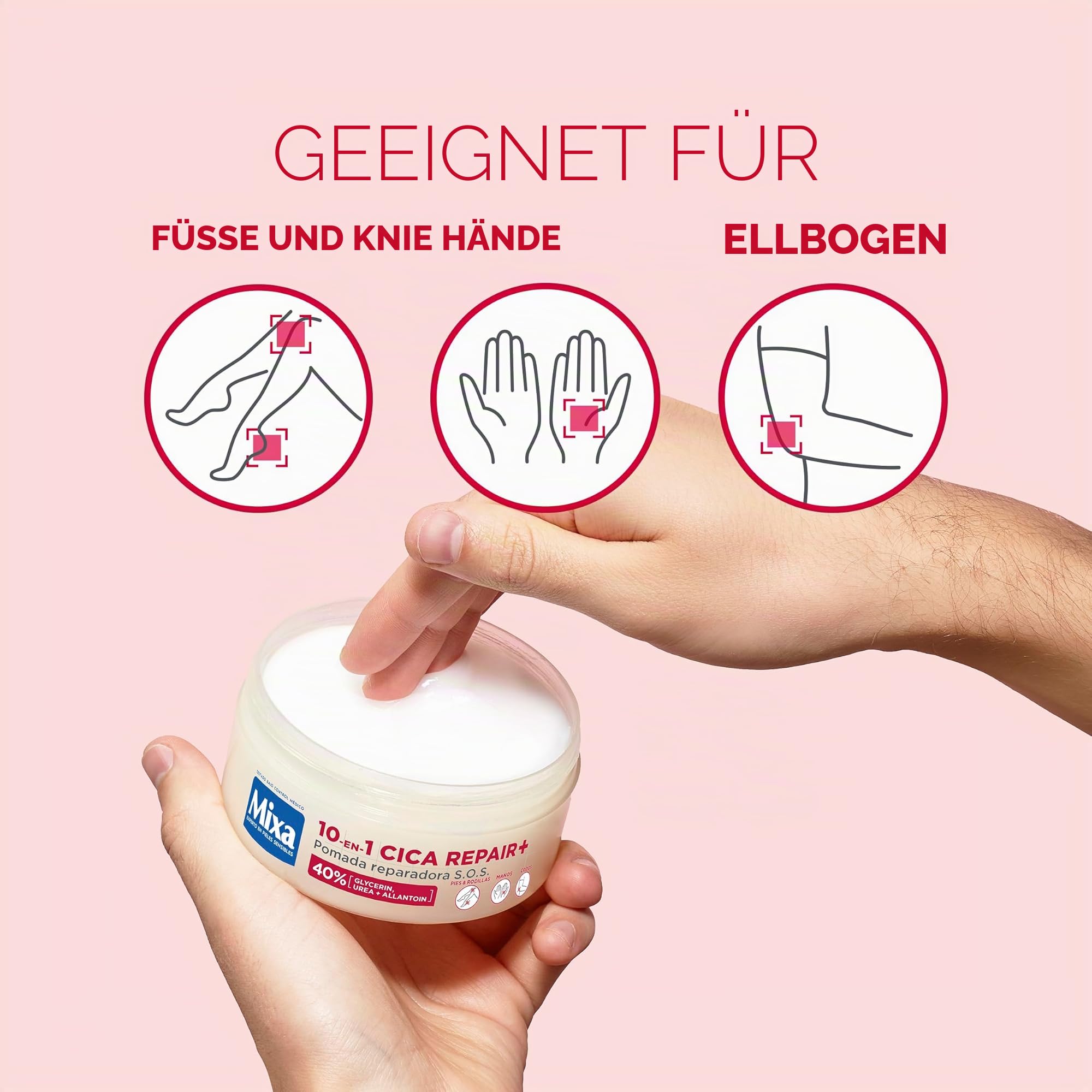 mixa-cica-repair-10-in-1-sos-salbe-40-glycerin-harnstoff-150-ml image 7