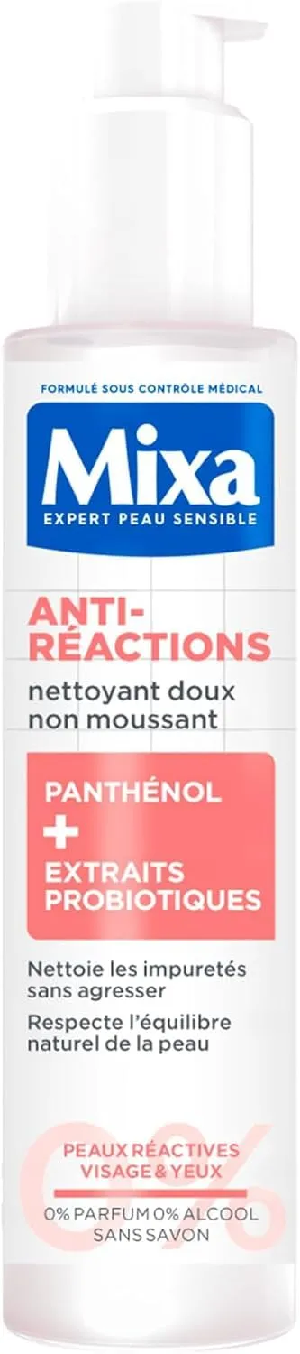 mixa-visage-sanfter-gesichtsreiniger-150-ml-panthenol-1er-pack image 1