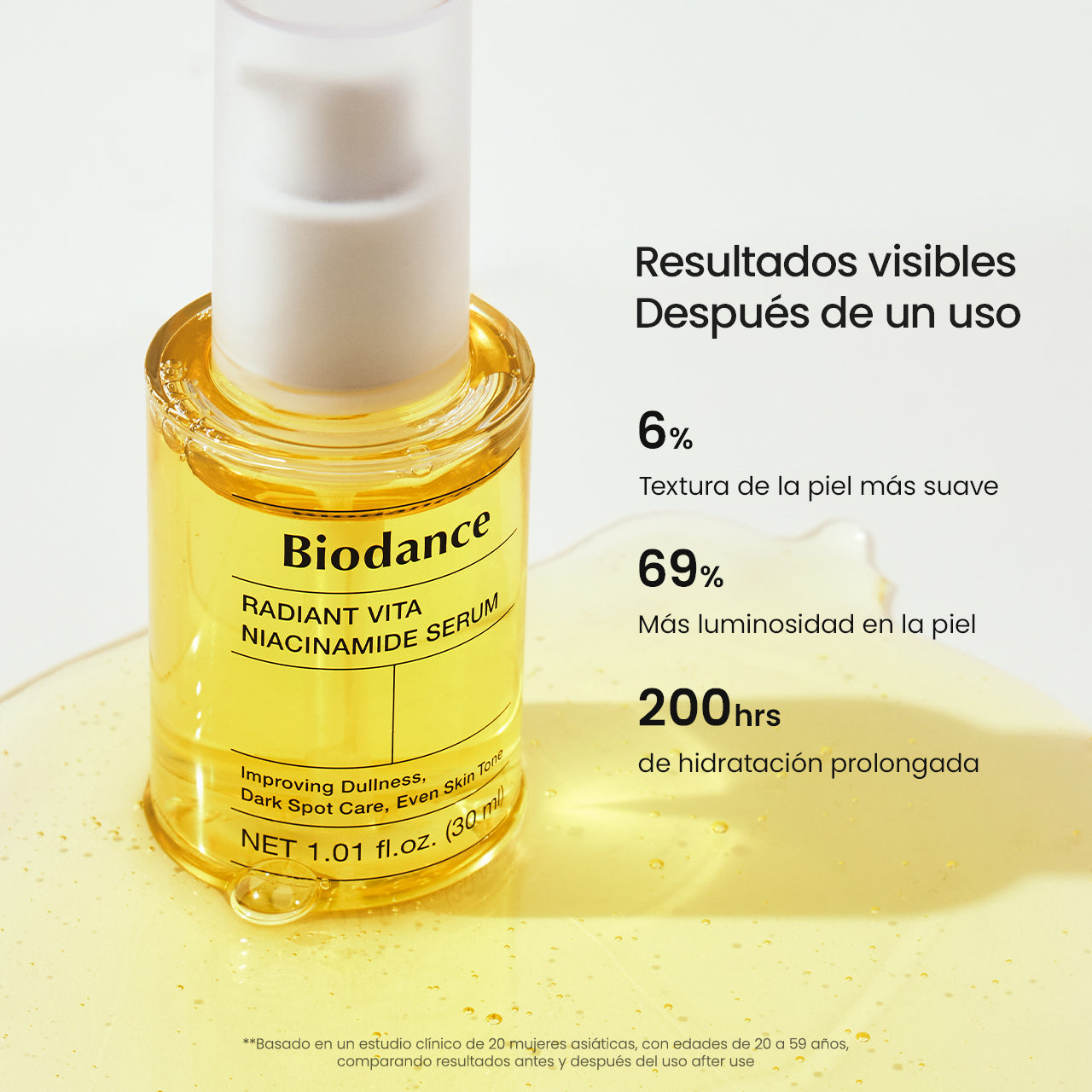 biodance-vita-niacinamide-serum-gesicht-mit-glow image 5