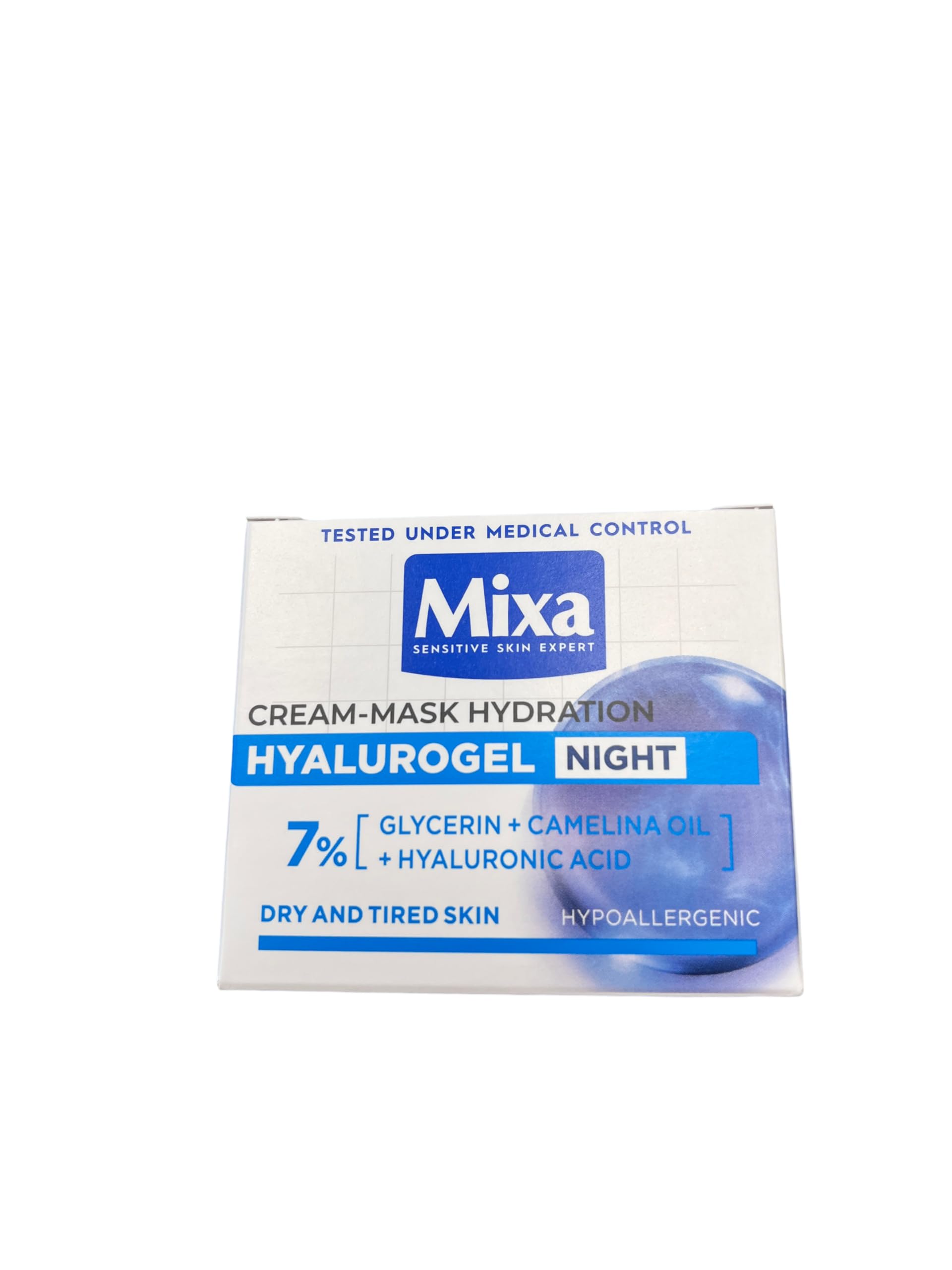 mixa-visage-hyalurogel-night-nachtcreme-50ml-hyaluron image 1