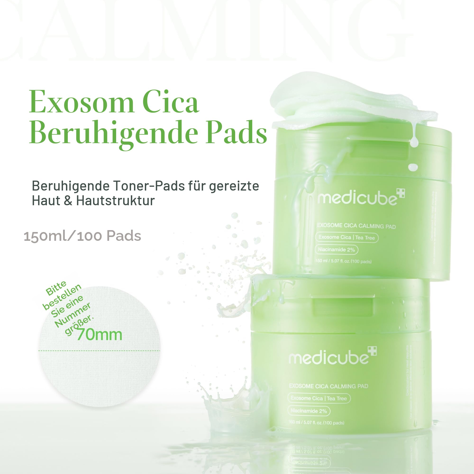 medicube-super-cica-tonerpads-100-pads-centella-r-tungen image 2