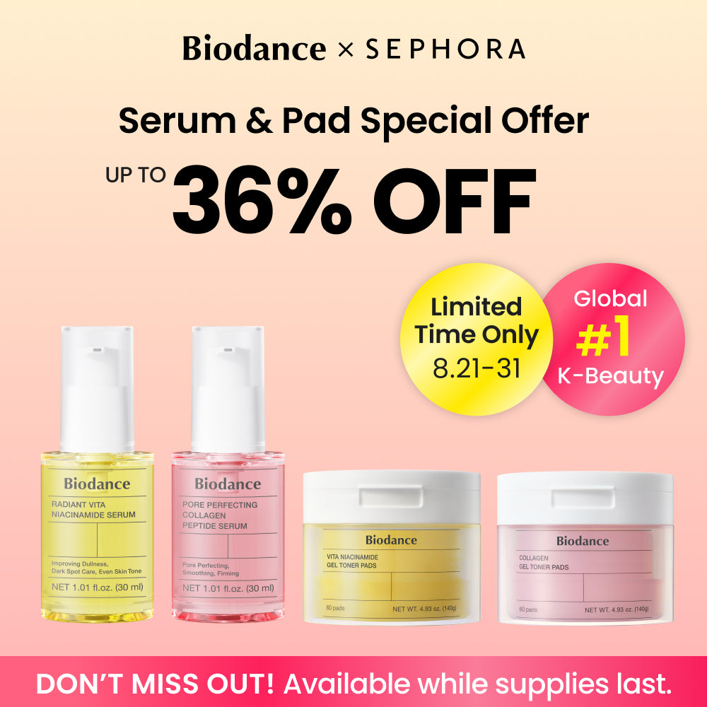 biodance-collagen-toner-pads-serum-set-glow-pflege image 1