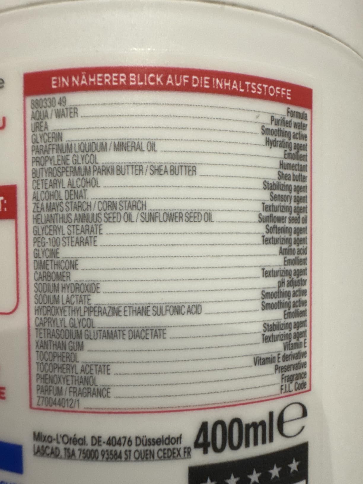 Hilft gut gegen Spannungsgefühl