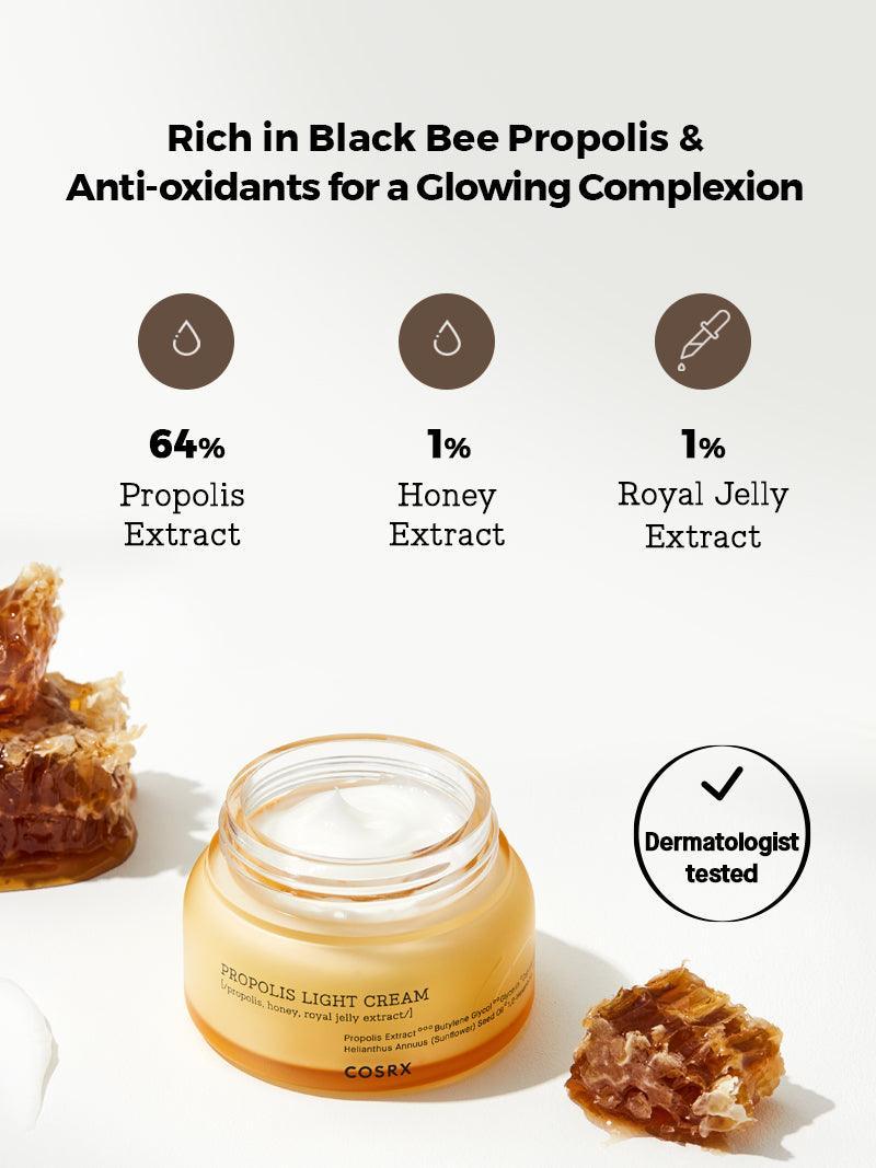 cosrx-propolis-light-cream-gesichtscreme-65-ml-tiegel image 2