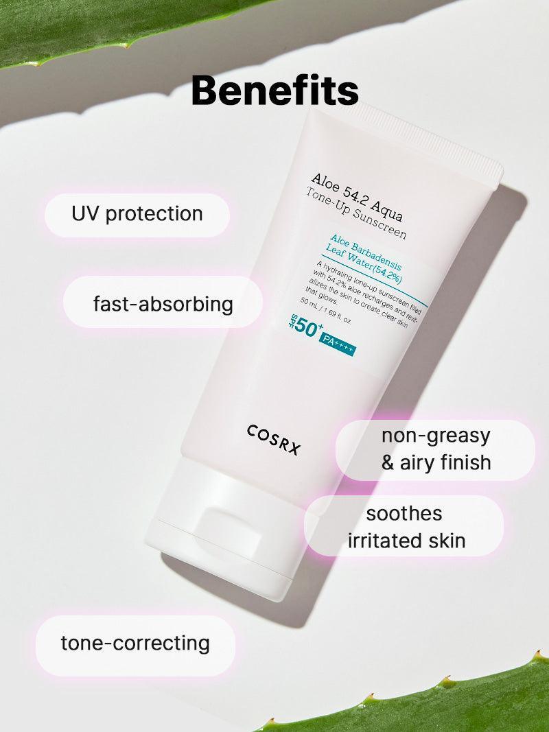 cosrx-aloe-54-2-aqua-tone-up-sonnencreme-lsf-50-50-ml image 5