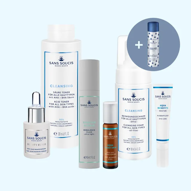 sans-soucis-aqua-clear-skin-set-unreine-haut-gesichtspflege-poren image 1
