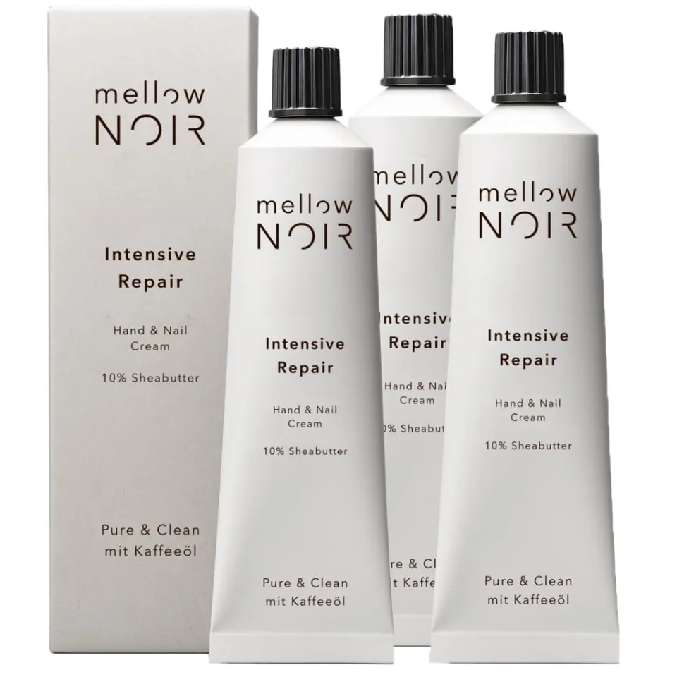 mellow-noir-body-care-hand-nail-cream-3-x-100-ml-sheabutter image 1