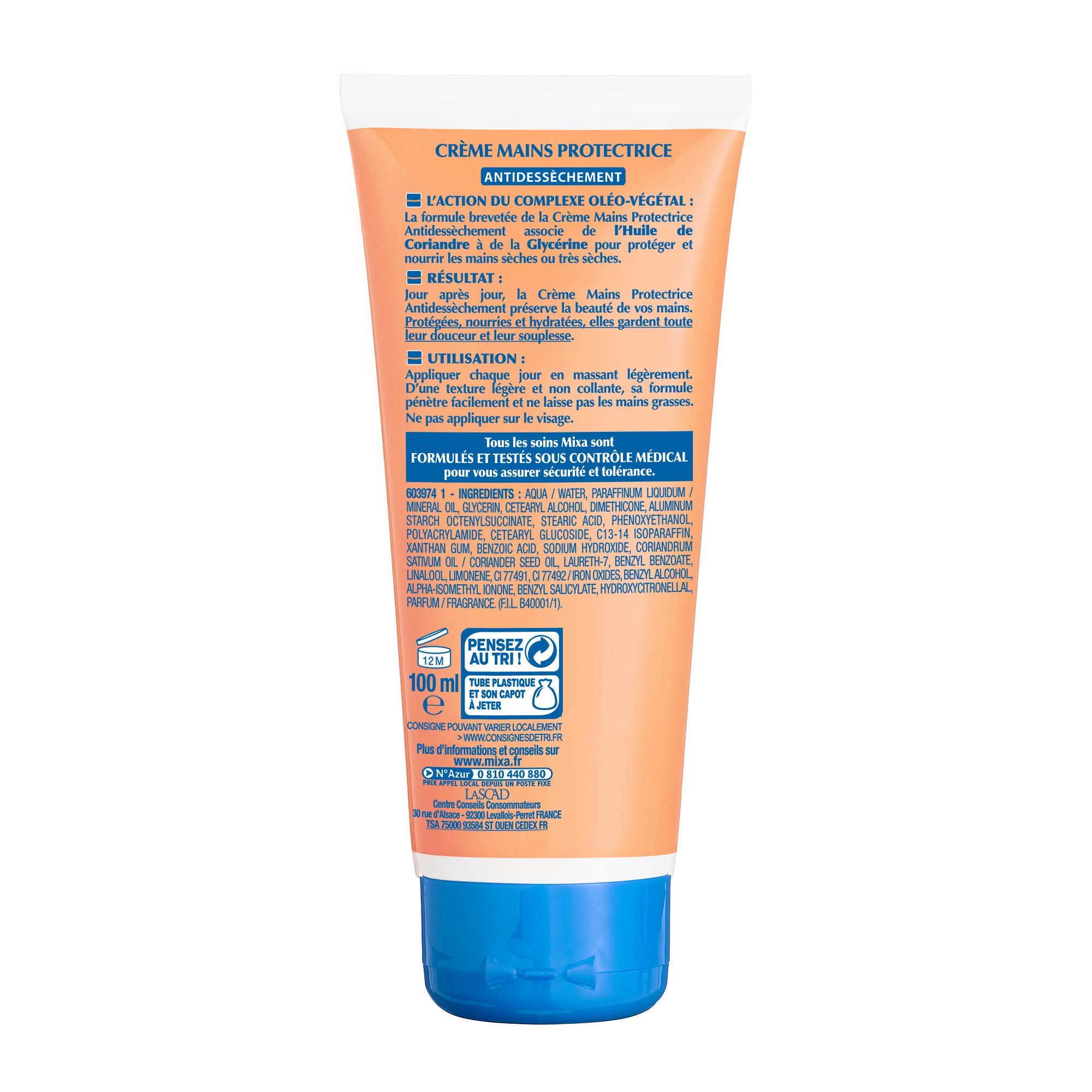 mixa-corps-handcreme-100-ml-trockene-haut-pflanzliche-le image 2
