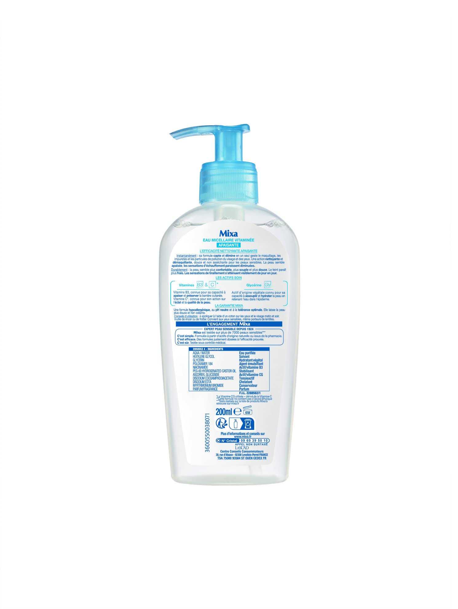 mixa-apaisante-reinigungswasser-200-ml-sehr-sensible-haut image 2