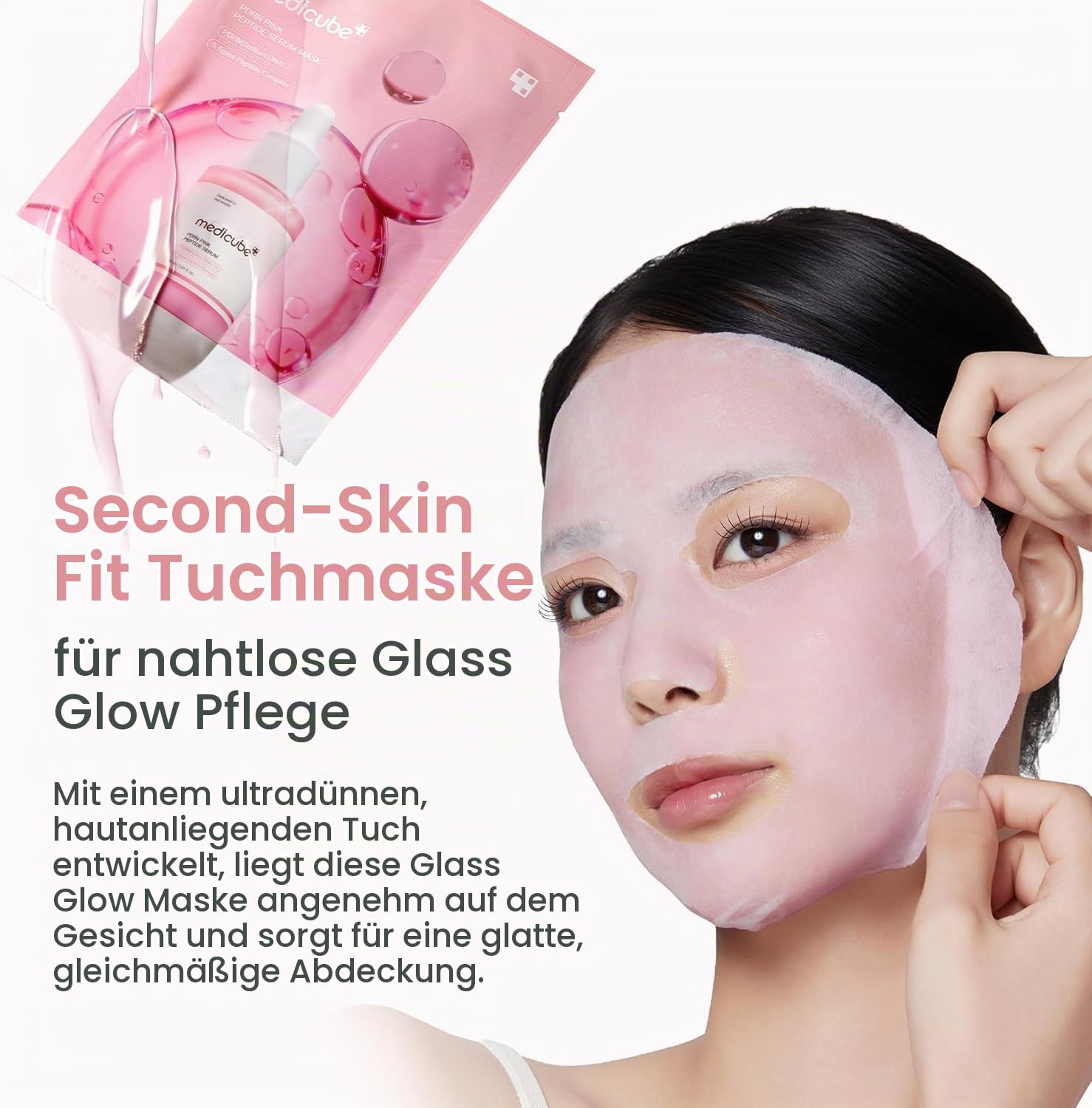 medicube-pink-pdrn-peptid-tuchmaske-6-st-ck-glow image 6