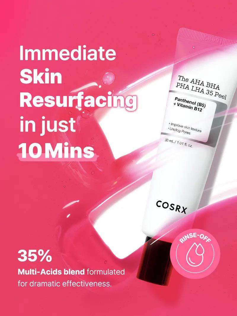 cosrx-aha-bha-pha-lha-35-peel-gesichtspeeling-30-ml-f-r-poren image 2