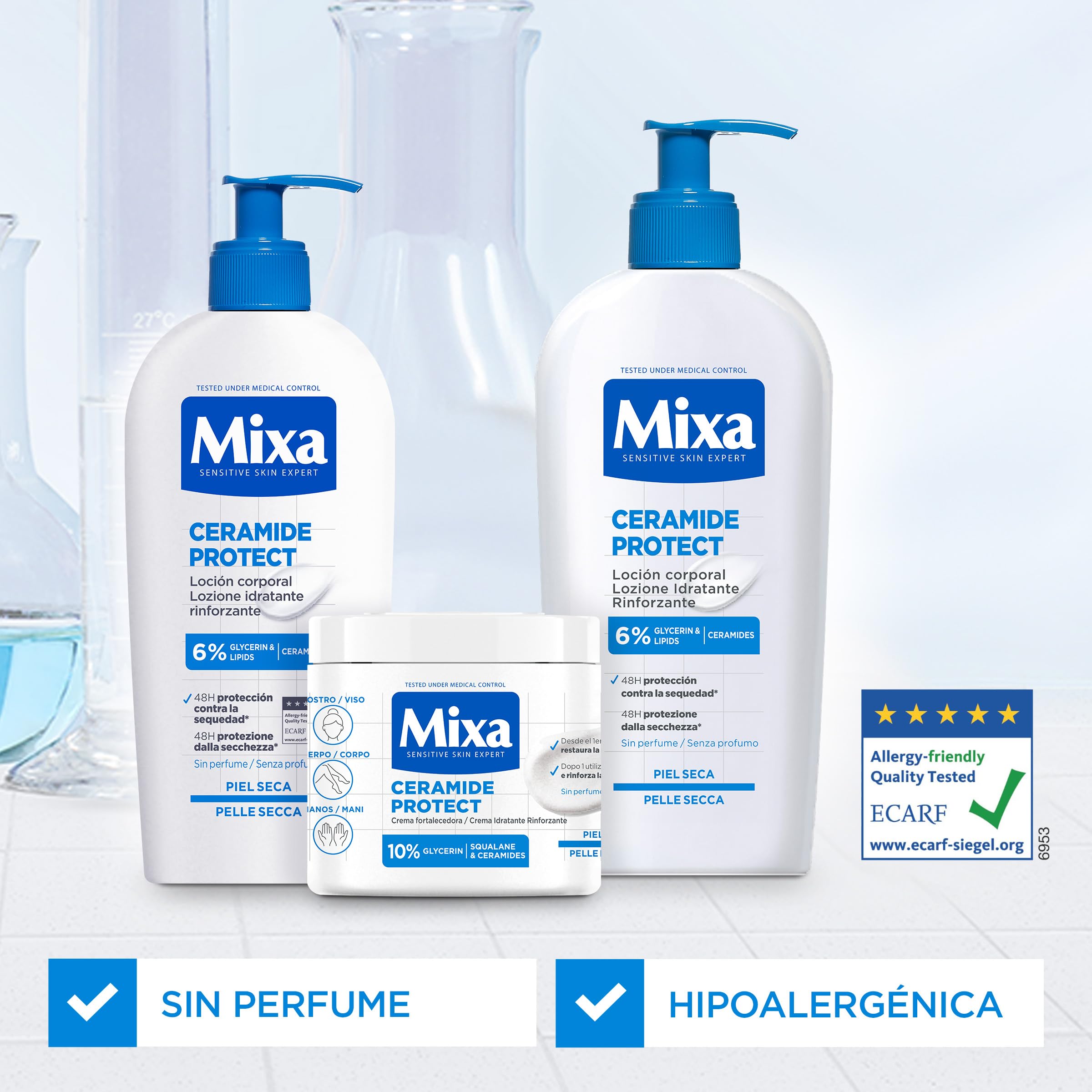 mixa-ceramide-protect-balsam-400-ml-parf-mfrei-trockene-haut image 6