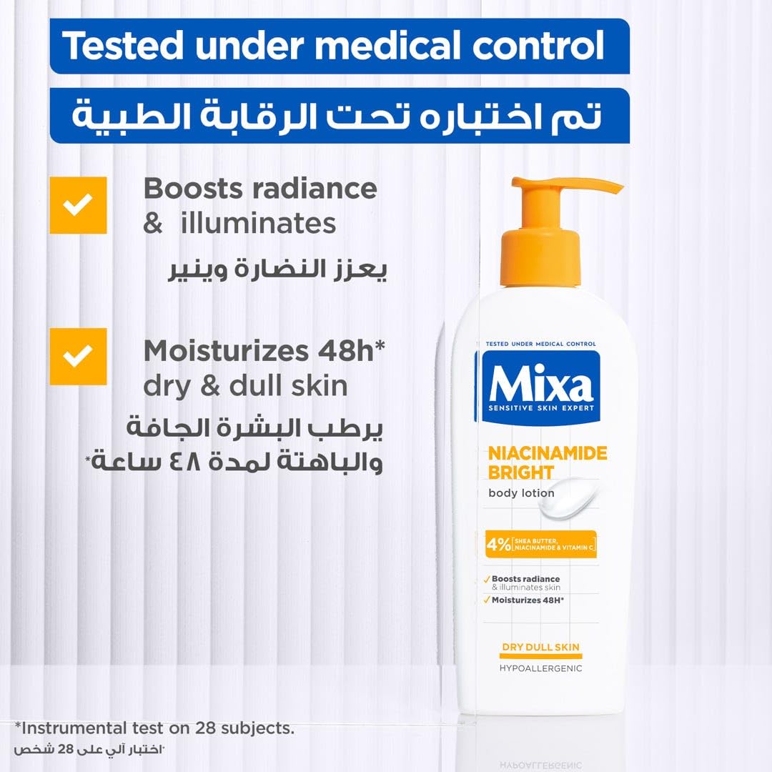 mixa-corps-feuchtigkeitsspendende-k-rperlotion-4-niacinamid-vitamin-cg-400-ml image 2