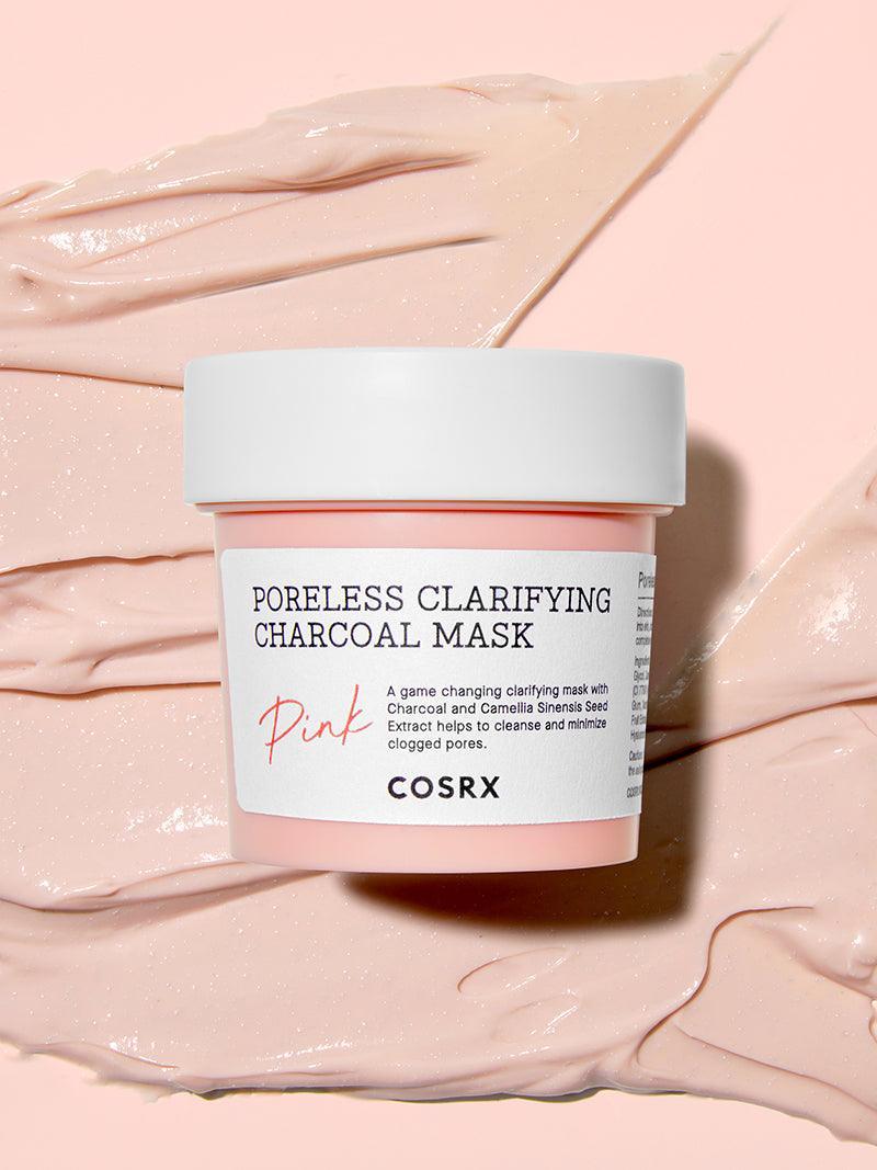 cosrx-aha-bha-poreless-clarifying-charcoal-mask-pink-110g image 2