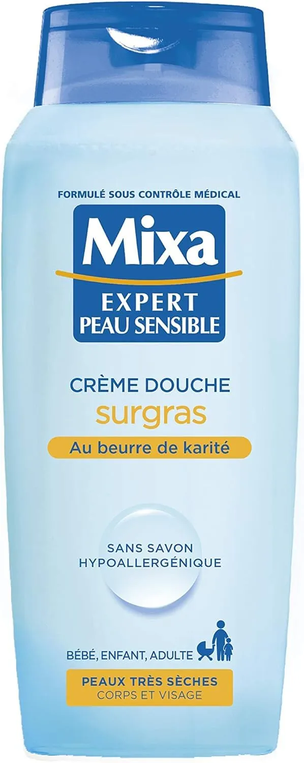 mixa-expert-duschcreme-sheabutter-400ml-empfindliche-haut image 1