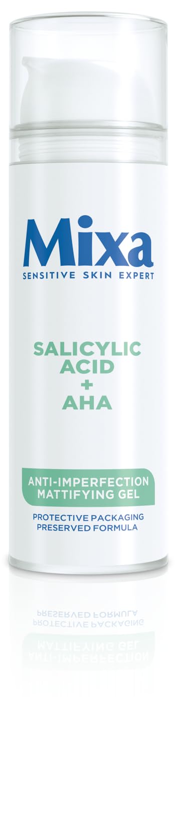 mixa-visage-mattierendes-gesichtsgel-salicyls-ure-aha image 1
