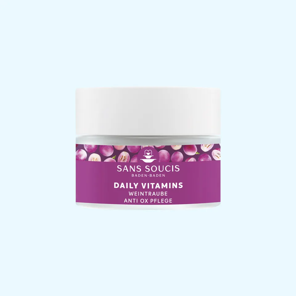 sans-soucis-daily-vitamins-weintraube-gesichtscreme-50-ml-anti-ox image 1